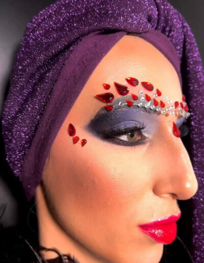 Maquillaje Moros y Cristianos