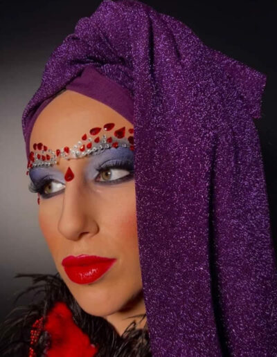 Maquillaje Moros y Cristianos