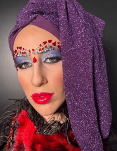 Maquillaje Moros y Cristianos